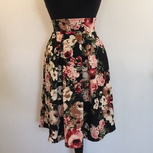 Papermoon high waisted floral skirt.